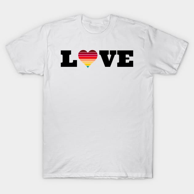 LOVE T-Shirt by IndiPrintables